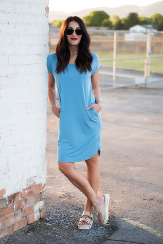 Brigitte Brianna Day-to-Day Pocket Dress